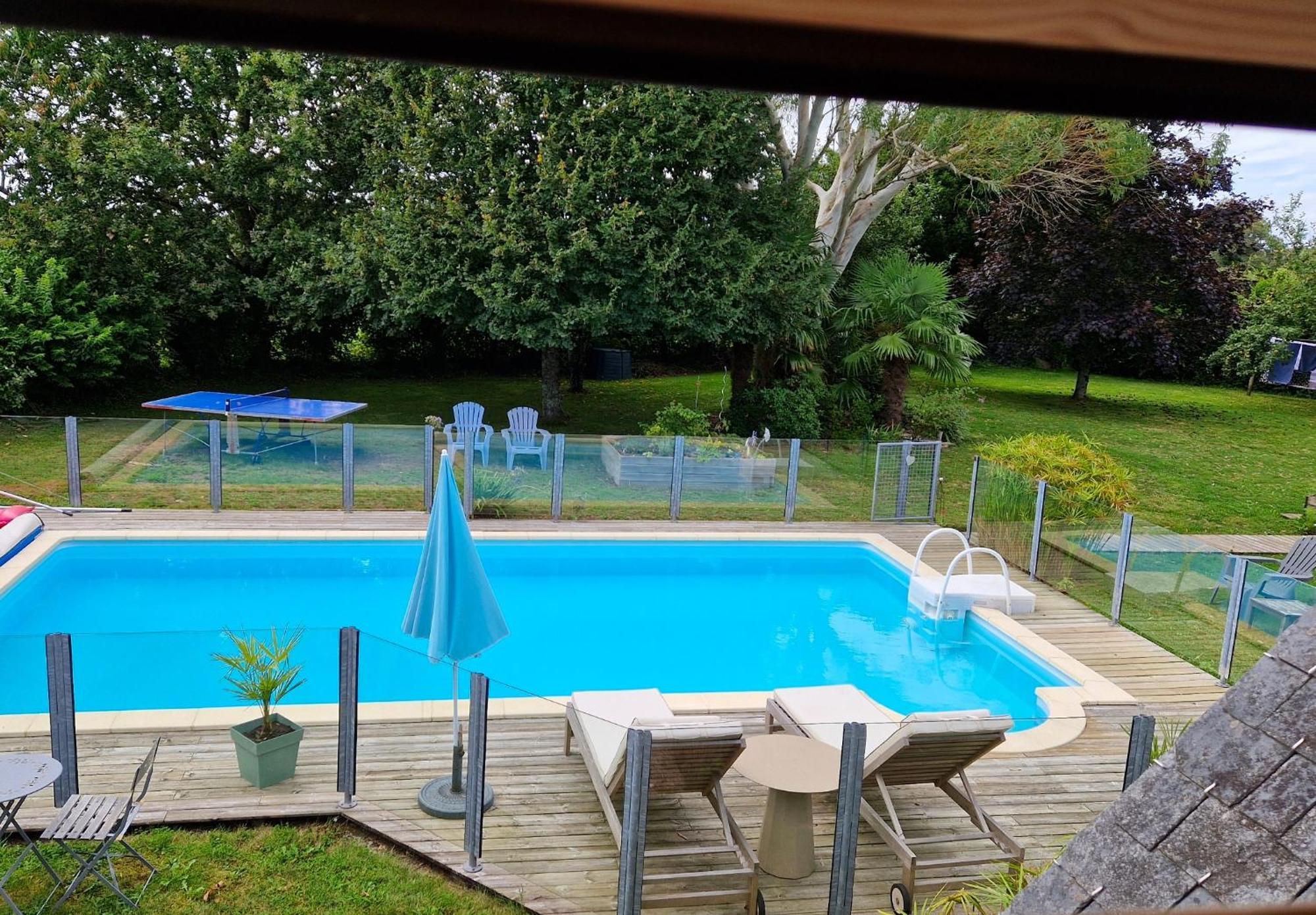 Bed and Breakfast Longere De Nivinen à Arzano Extérieur photo
